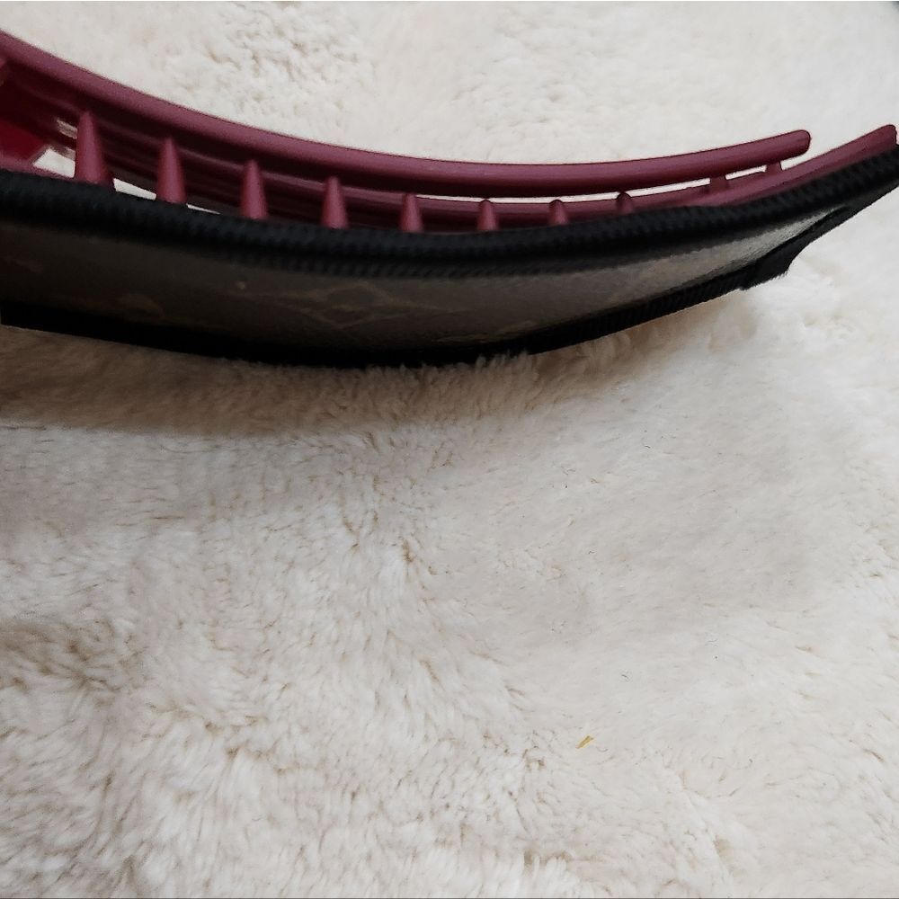 Upcycled Louis Vuitton Monogram Hair Clip - Picture 2 of 7